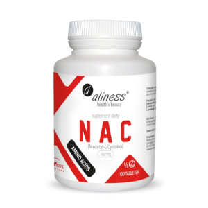 Aliness NAC N-Acetyl-L-Cysteine 190 mg (1/2 tab) (100 tab)
