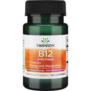 Swanson Witamina B12 1000µg - Swanson - (100 tab)