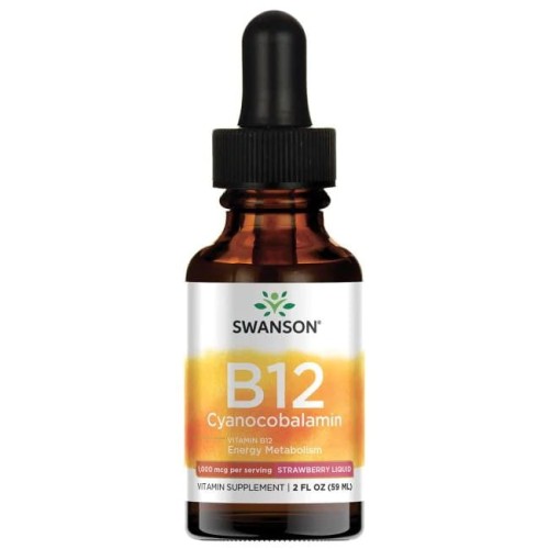 Swanson Witamina B12 (w płynie) - Swanson - 59ml