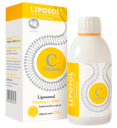 Liposol Liposomalna Witamina C 1000 250ml 