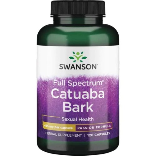 Swanson Catuaba bark 465 mg (120 kap)