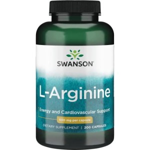 Swanson L-Arginina 500mg - (200 kap)