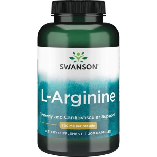 Swanson L-Arginina 500mg - (200 kap)