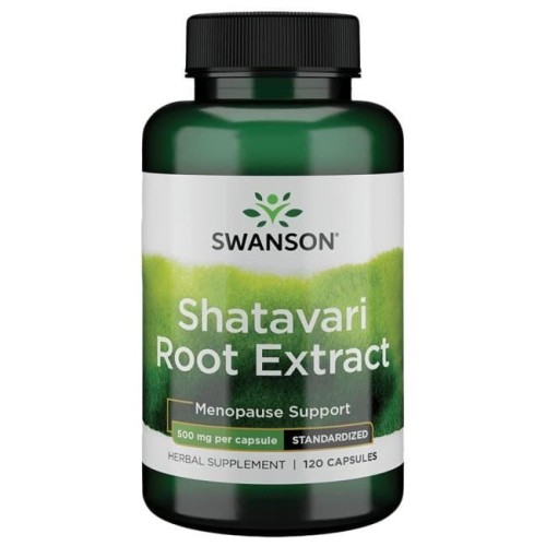 Swanson Shatavari 500mg - (120 kap)