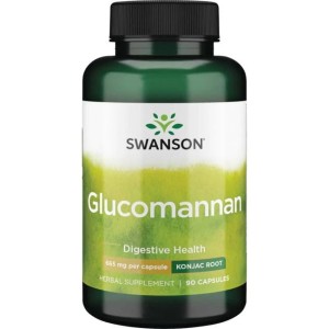 Swanson Glucomannan (Błonnik / Konjac) - 665mg (90