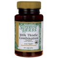 Swanson Milk Thistle Combination (Ostropest plamisty) - (60 kap)