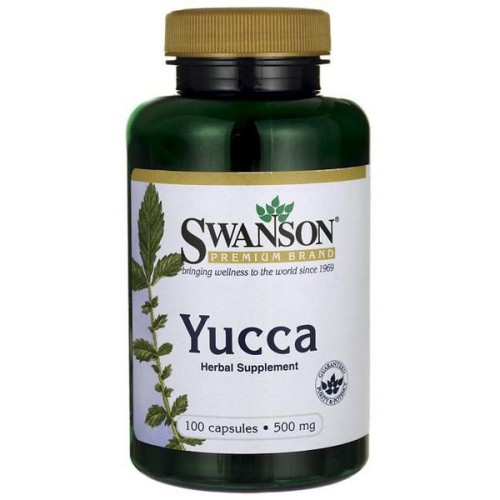 Swanson Yucca 500mg - (100 kap)