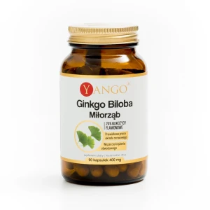 YANGO Ginkgo biloba - ekstrakt  Miłorząb  ( 90 kap)