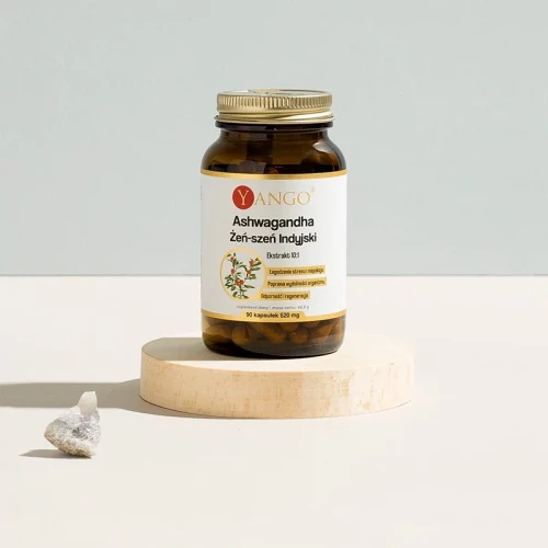 YANGO Ashwagandha - ekstrakt 10:1  (90 kap)