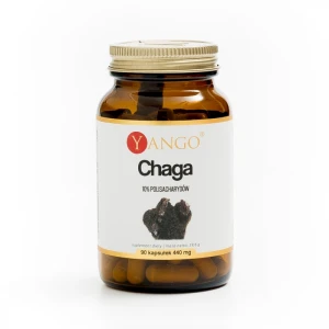 YANGO Chaga - ekstrakt 10% polisacharydów  (90 kap)