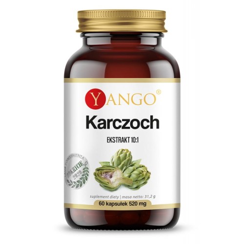 YANGO Karczoch - ekstrakt 10:1  (60 kap)