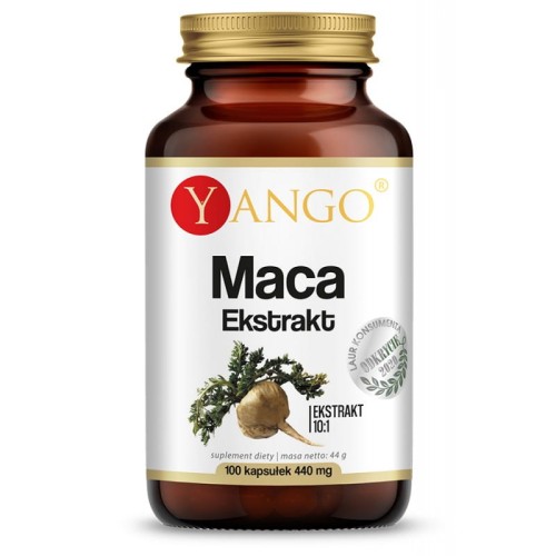 YANGO Korzeń Maca - ekstrakt 10:1 (100 kap)