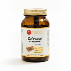 YANGO Żeń-szeń syberyjski - ekstrakt 10:1  ( 90kap)
