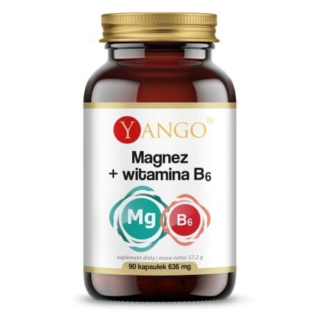 YANGO Magnez + witamina B6 (90 kap)