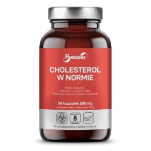 YANGO Panaseus Cholesterol w normie (50 kap)