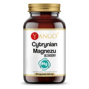 YANGO Cytrynian Magnezu - Bezwodny (90 kap)