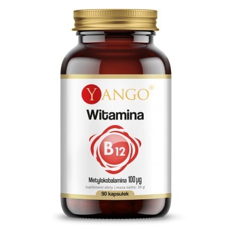 YANGO Witamina B12 - Metylokobalamina 100 µg  (90 kap)