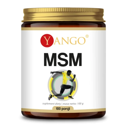 YANGO MSM Siarka organiczna  ekstrahowana z DMSO ( 100g)