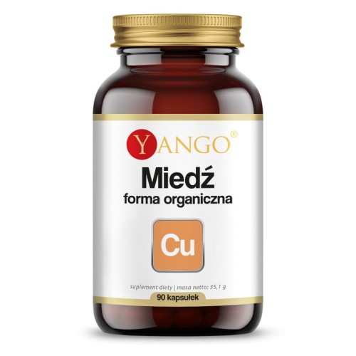 YANGO Miedź forma organiczna (90 kap)