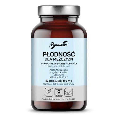 YANGO Panaseus Płodność dla mężczyzn ( 50 kap)