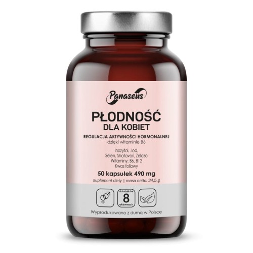 YANGO Panaseus Płodność dla kobiet ( 50 kap)