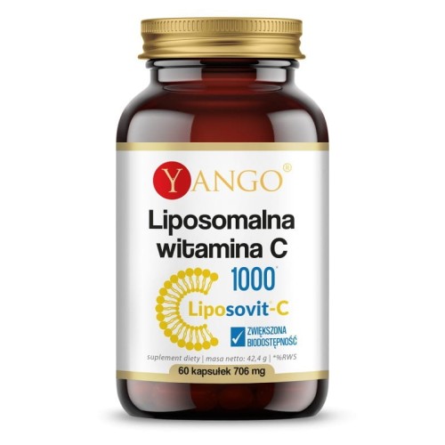YANGO Liposomalna witamina C (60 kap)