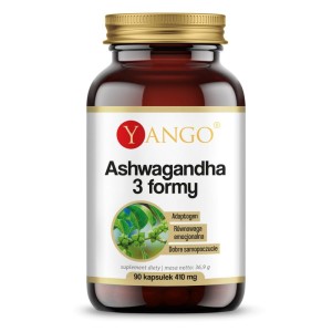 YANGO Ashwagandha 3 formy  (90 kap)