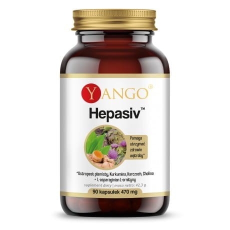 YANGO Hepasiv™  (90 kap) Wsparcie wątroby