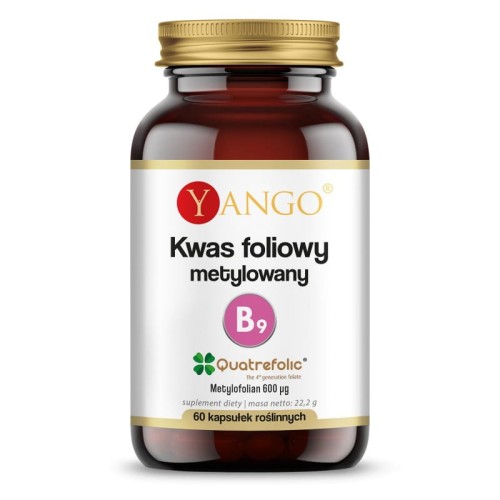 Yango Kwas foliowy metylowany Quatrefolic (60 kap)