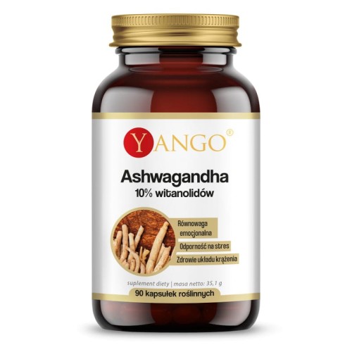 YANGO Ashwagandha 10% witanolidów (90 kap)