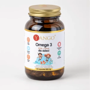 Yango Omega 3 dla dzieci EPA + DHA (60 kap)