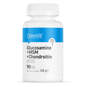 OstroVit Glukozamina + MSM + Chondroityna (90 tab)
