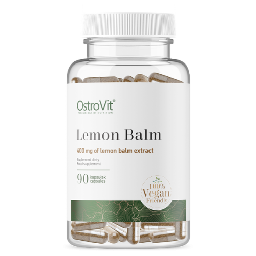 OstroVit  Liść Melisy Lemon Balm VEGE (90 kap)