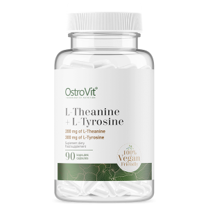OstroVit L-Teanina + L-Tyrozyna VEGE (90 kap)