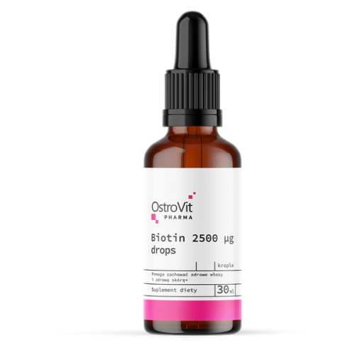 OstroVit Pharma Biotyna 2500 µg w kroplach (30 ml)