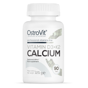 OstroVit Witamina D3 + K2 + Wapń (90 tab)