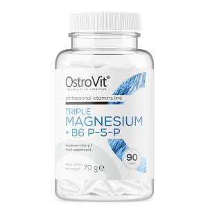 OstroVit Triple Magnesium + B6 + P-5-P (90 kap)