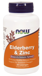 NOW Foods Elderberry – Bez czarny i cynk (30 kap żelowe)