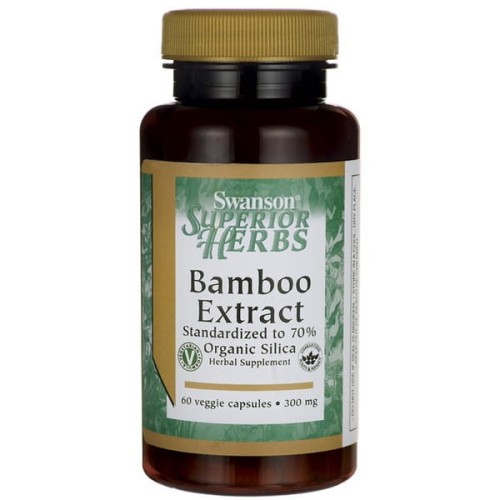 Swanson Bamboo(bambus) Extrakt 300mg - (60 kap)