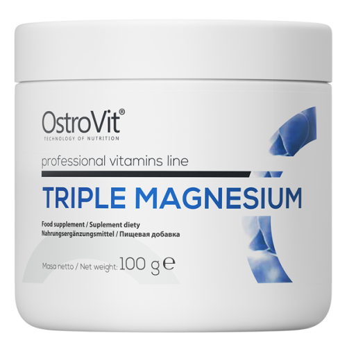 OstroVit Triple Magnesium 100 g naturalny