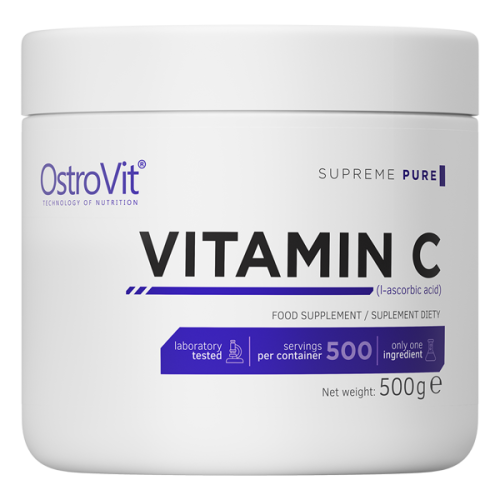 OstroVit Witamina C 500 g naturalny