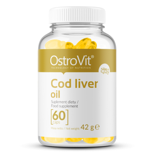 OstroVit Olej z Wątroby Dorsza(60 kap)
