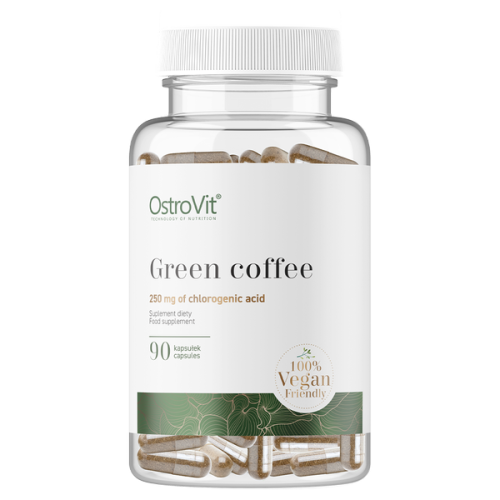 OstroVit  Green Coffee Zielona Kawa VEGE (90 kap)