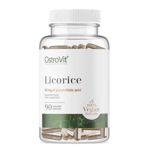 OstroVit  Licorice Lukrecja VEGE (90 kap)