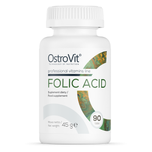 OstroVit Kwas Foliowy  Folic Acid  (90 tab)