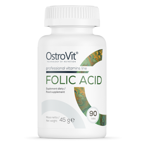 OstroVit Kwas Foliowy  Folic Acid  (90 tab)