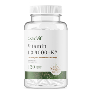 Ostrovit  D3 4000 + K2 (120 kap)