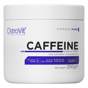 OstroVit Caffeina Kofeina w proszku 200 g naturalny