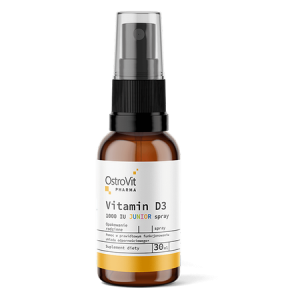 OstroVit Pharma Witamina D3 dla dzieci 1000 IU w sprayu (30 ml)