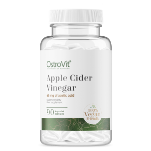 OstroVit Ocet Jabłkowy  Apple Cider Vinegar VEGE (90 kap)